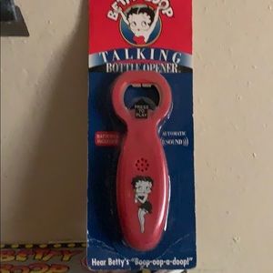 Betty Boop talking bottle opener